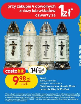 Znicz promocja w Castorama