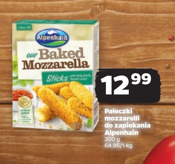 Ser mozzarella Alpenhain promocja