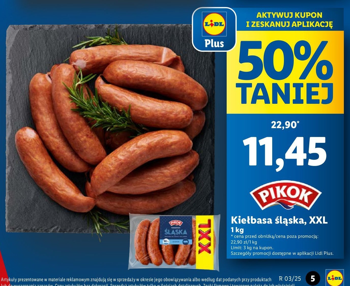 Kiełbasa śląska Pikok promocja