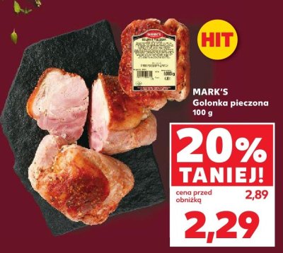 Golonka pieczona MARK'S promocja w Kaufland