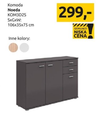 Komoda promocja w Black Red White