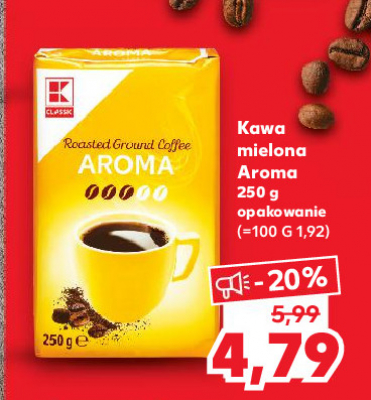 Kawa K-classic aroma promocja