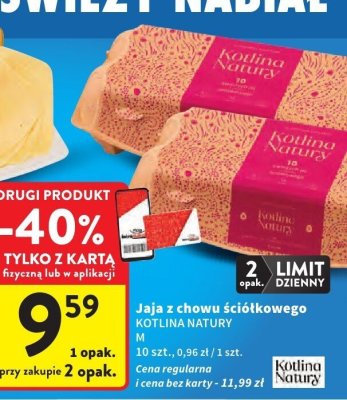 Jaja promocja w Intermarche