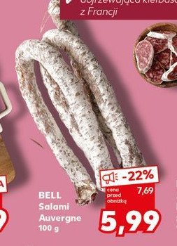 Salami auvergne Bell promocja