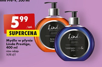 Mydło rose & vanilla Linda prestige promocja