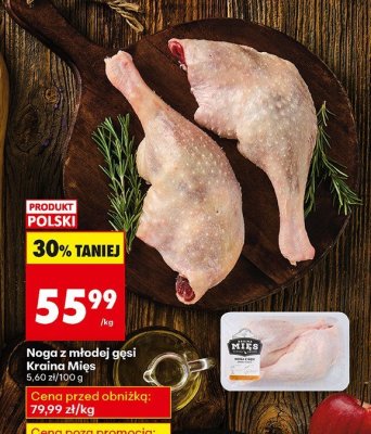Noga z młodej gęsi  promocja w Biedronka