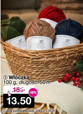 Włóczka 100g, długość: 50m promocja w Woolworth