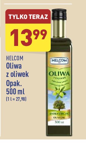 Oliwa z oliwek ekstra Helcom promocja