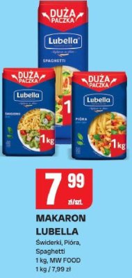 Makaron Pióra Lubella promocja w Chorten
