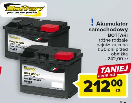 Akumulator 55 ah 12 v easy boost Bottari promocja