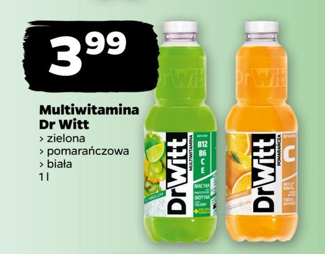 Sok pomarańczowy Dr witt promocja