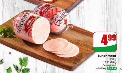 Lunchmeat promocja w Dino