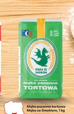 Mąka pszenna tortowa Mąka ze Smokiem promocja w Biedronka