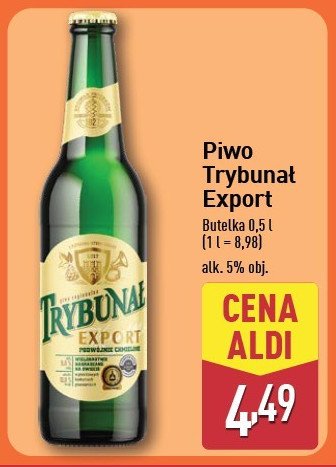 Piwo Trybunał export promocja