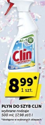 Płyn do szyb Clin promocja w Euro Sklep