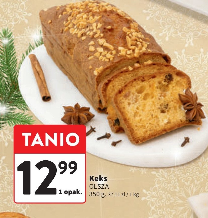 Ciasto keks Cukiernia olsza promocja