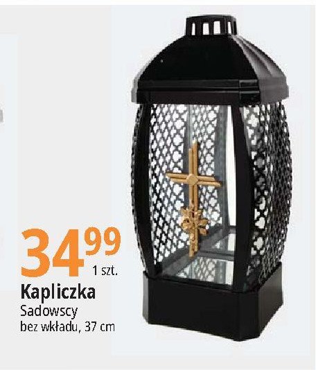Znicz kapliczka 37 cm Sadowscy since 1994 promocja