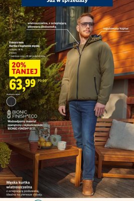 Kurtka z kapturem męska Esmara men promocja w Lidl