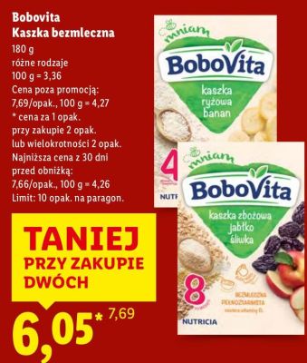 Kaszka zbożowa, różne rodzaje promocja w Lidl