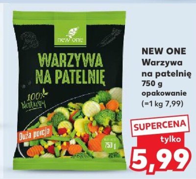 Warzywa na patelnię New One promocja w Kaufland