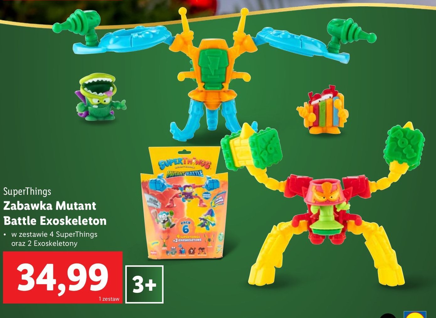 Figurka superthings mutant battle promocja