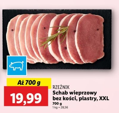 Schab wieprzowy bez ko艣ci plastry Rze藕nik codzienna dostawa promocja