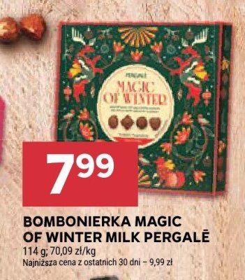 Bombonierka Magic of Winter Milk Pergale promocja w Stokrotka