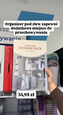 Organizer pod zlew z szufladą promocja w Action