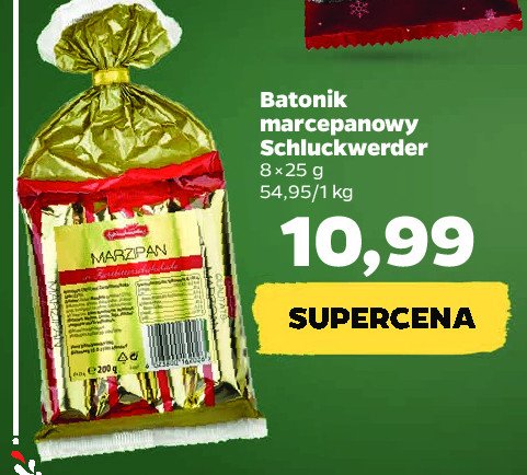 Baton marcepanowy Schluckwerder promocja