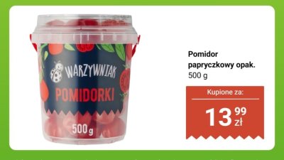 Pomidor papryczkowy 500g promocja w Biedronka
