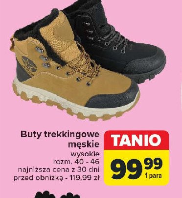 Buty trekkingowe męskie 40-46 wysokie promocja