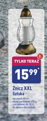 Znicz xxl 80h promocja