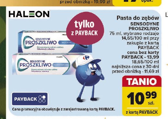 Pasta do zębów Sensodyne pro szkliwo multi-aciton promocja