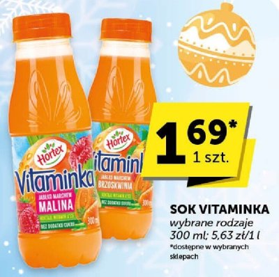 Sok Vitaminka, wybrane rodzaje promocja w ABC