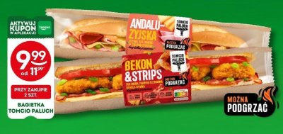 Bagietka Tomcio Paluch różne rodzaje promocja w Żabka