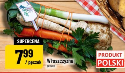 Włoszczyzna pęczek promocja w POLOmarket