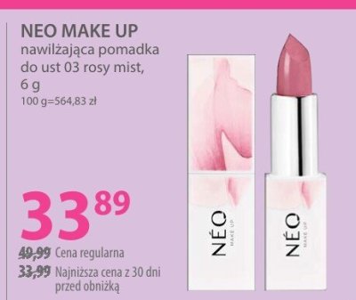 Pomadka nawilżająca do ust 03 rosy mist promocja w Hebe