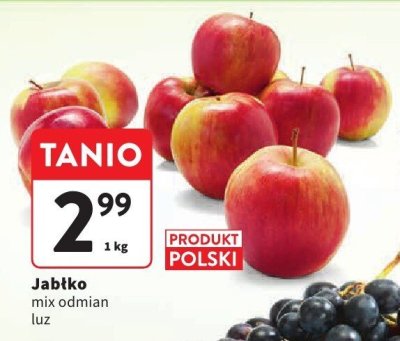 Jabłko mix odmian luz promocja w Intermarche
