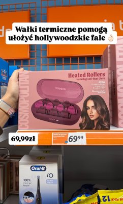 Wałki termiczne Cosmopolitan Heated Rollers promocja w Action