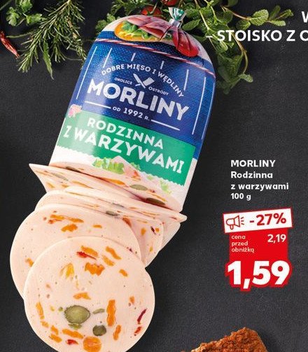 Rodzinna z warzywami Morliny promocja