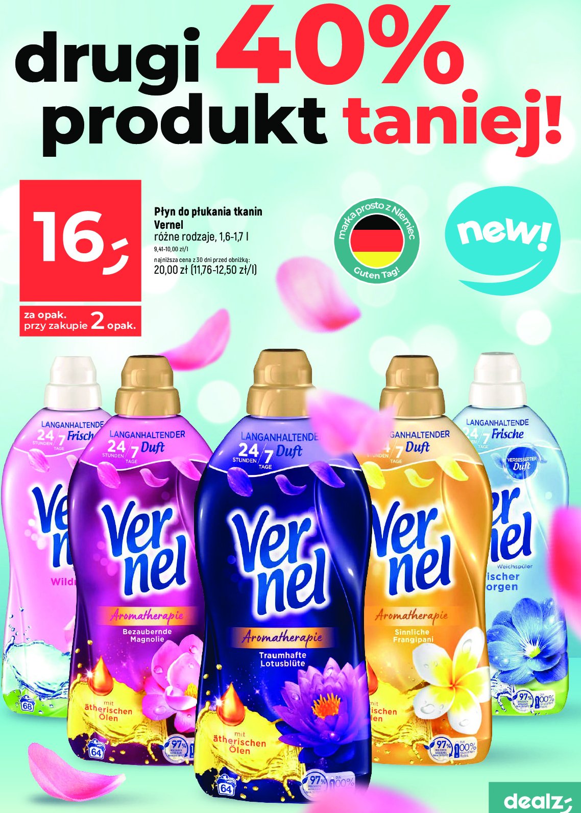 P艂yn do p艂ukania wild rose VERNEL promocja
