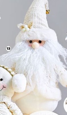 Dekoracja Mikołaj promocja w Netto