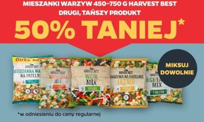 Mieszanki warzyw 450-750 g  promocja w Netto