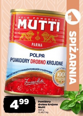 Pomidory drobno krojone  promocja w Netto