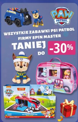 Zabawki Psi Patrol firmy Spin Master promocja w Leclerc