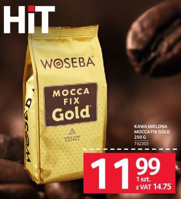 Kawa mielona Woseba Mocca Fix Gold 250 g promocja w Selgros