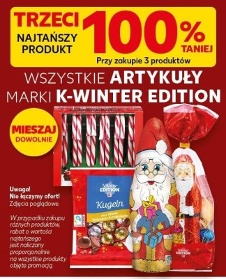 Wszystkie artykuły K-Winter Edition trzeci -100% promocja w Kaufland