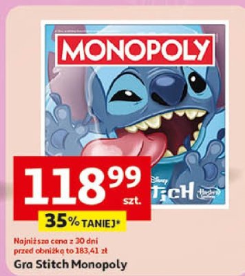 Gra Stitch Monopoly promocja w Auchan