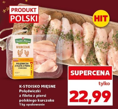 Polędwiczki z fileta z piersi polskiego kurczaka promocja w Kaufland