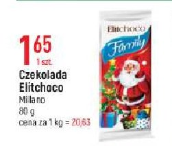 Czekolada mleczna elitchoco family Millano promocja